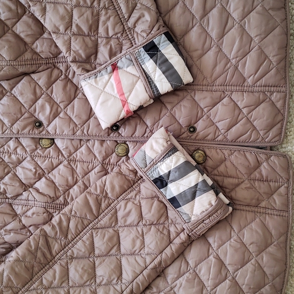 BURBERRY KENCOTT NOVA CHECK LINED QUILTED JACKET - Picture 11 of 11